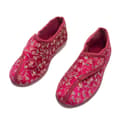 Miniatyrbild 1 av 5: Zedzzz Kvinnor/Damer Janice Touch Fastening Floral Tofflor