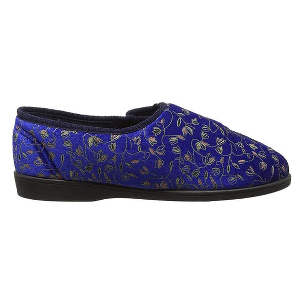 Zedzzz Womens/Ladies Janice Touch Fastening Floral Slippers