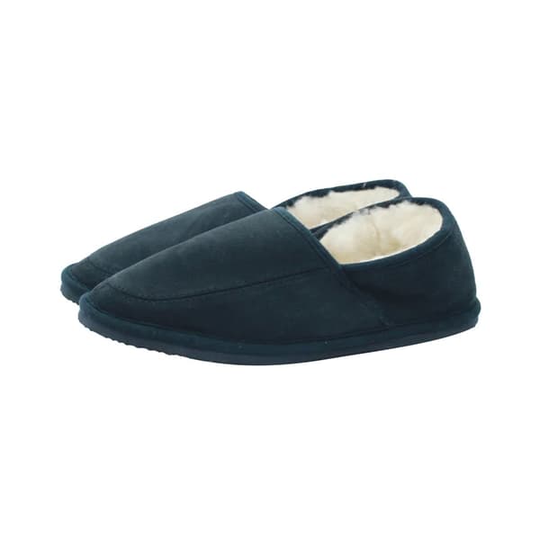 Eastern Counties Leather Mens Dominic Wool-blend Slippers