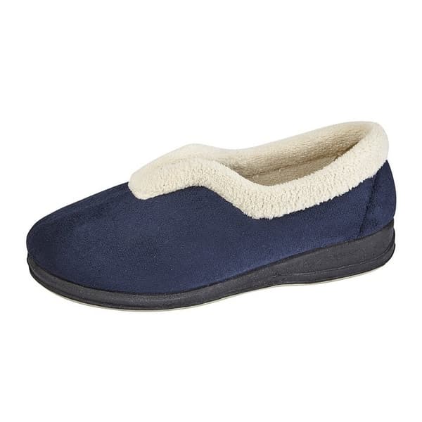 Sleepers Dame/Damer Olivia V Throat Memory Foam-tøfler