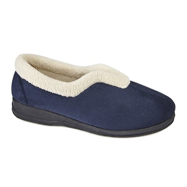 Sleepers Dame/Damer Olivia V Throat Memory Foam-tøfler