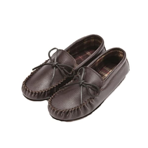 Eastern Counties Leather Unisex stofforede mokkasiner