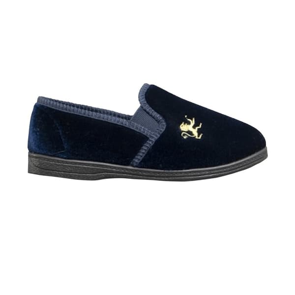 Sleepers Kids Boys Kyle Lion Motif Twin Gusset Slippers