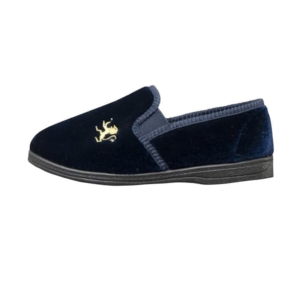 Sleepers Kids Boys Kyle Lion Motif Twin Gusset Slippers