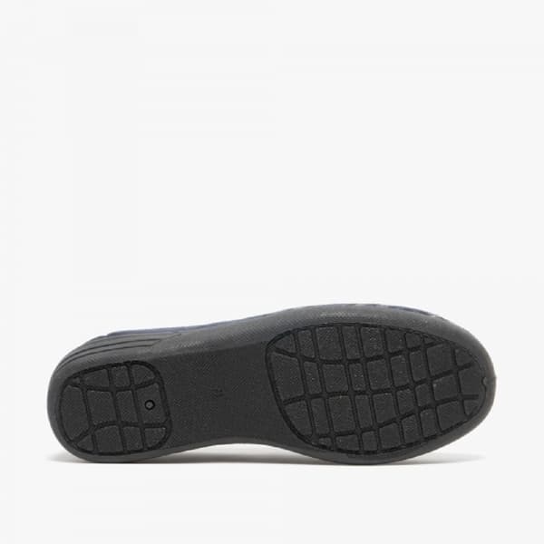 Zedzzz Herre Harley Check Felt Gusset Tøfler