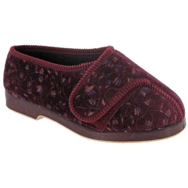 GBS Nola Extra Wide Fit Ladies Slipper / Womens Slippers