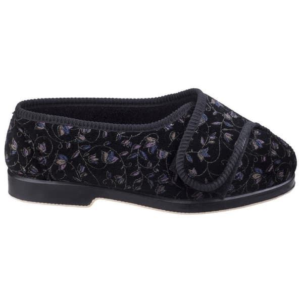 GBS Nola Extra Wide Fit Ladies Slipper / Womens Slippers