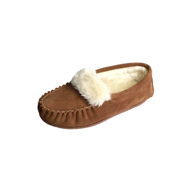 Eastern Counties Leather Womens/Ladies Zoe Plush Lined Moccasins