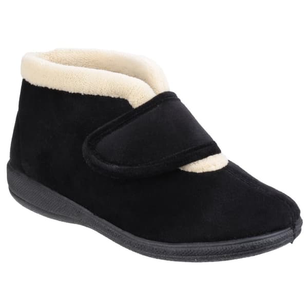 Fleet & Foster Womens/Ladies Levitt Touch Fasten Slippers