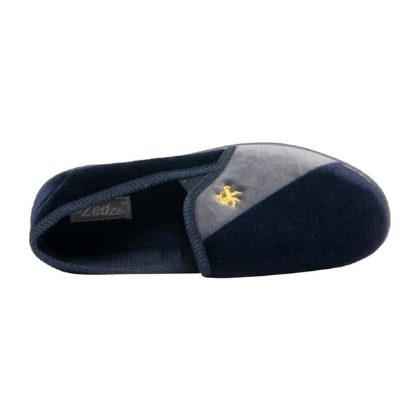 Zedzzz Aaron Twin Gusset Velour tofflor för män