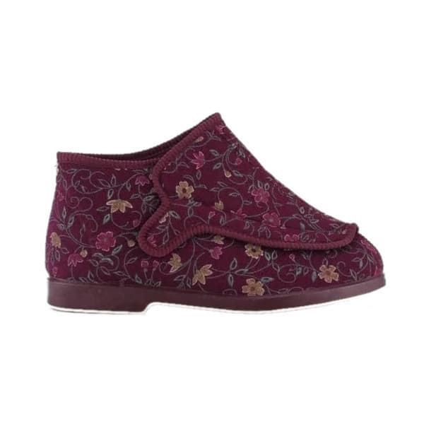 GBS Rhona Ladies Extra Wide Fit Slipper / Damtofflor