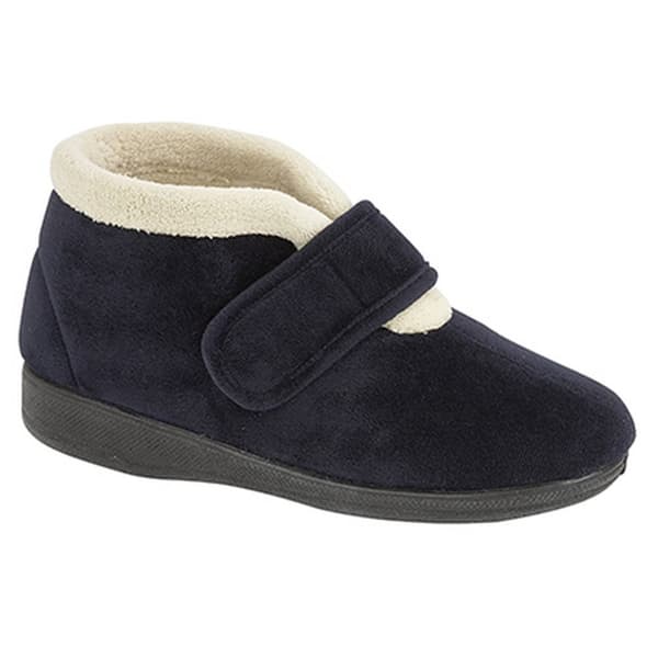 Sleepers Kvinnor/Ladies Amelia Bootee-tofflor Navy 5 UK