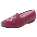 Miniatyrbild 1 av 2: Zedzzz Kvinnor/Damer Cathy Floral Broderad Velour Tofflor