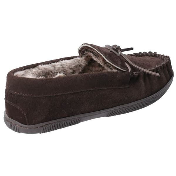 Hush Puppies Mens Ace Slip On Lädertofflor