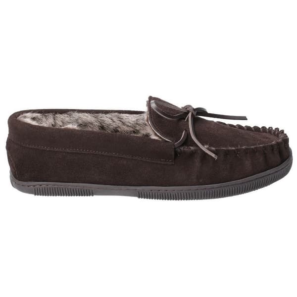 Hush Puppies Mens Ace Slip On Lädertofflor