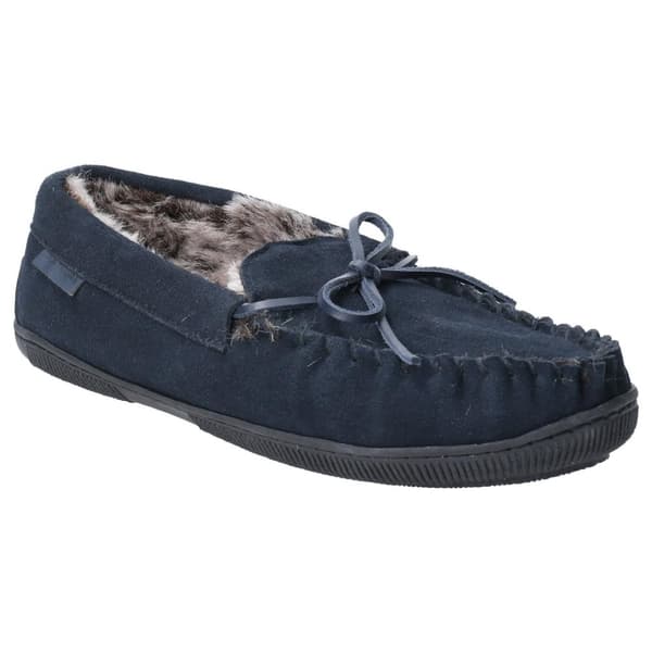 Hush Puppies Mens Ace Slip On Leather Slipper
