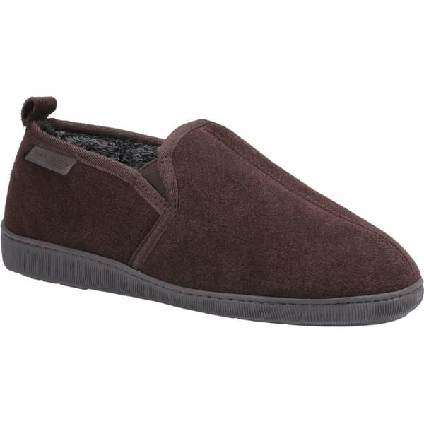 Hush Puppies Mens Arnold Slip On Leather Slipper