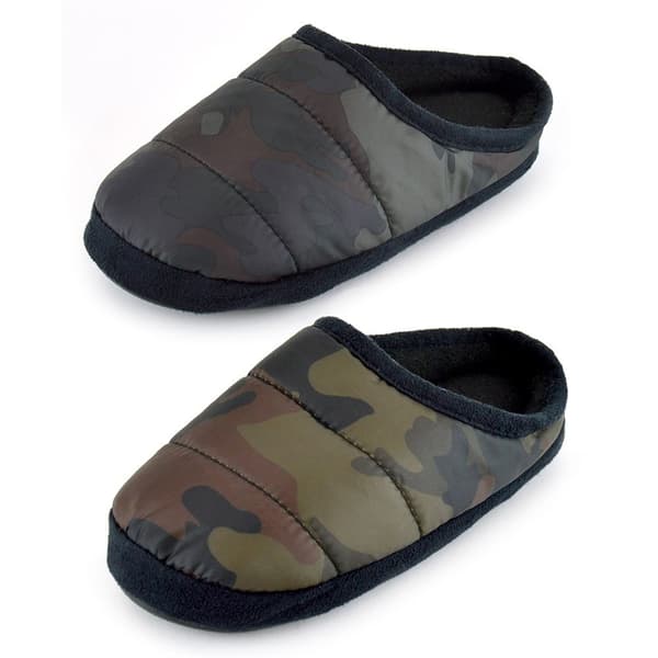Barn/Kids Camo Puffer-tofflor