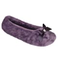 Miniatyrbilde 1 av 2: Womens/Ladies Velour Ballet Slippers
