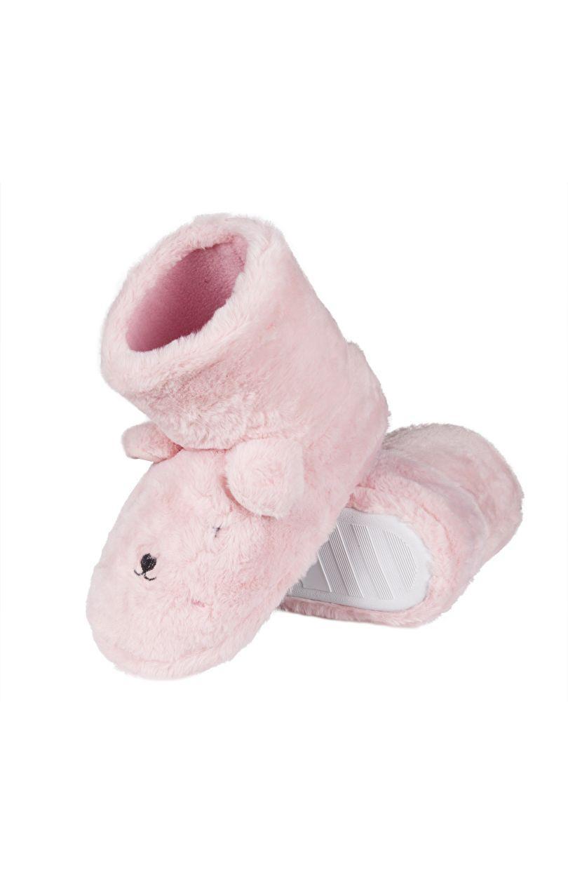 Kvinders hjemmesko lyserøde kaniner TPR 97308A fleece, pink, 39-40