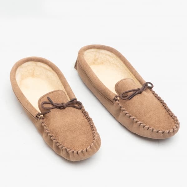 Mokkers Mens Jake Suede Moccasin Slippers