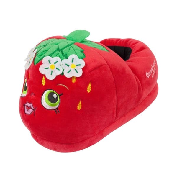 Shopkins Womens/Ladies Strawberry Kiss 3D Slippers