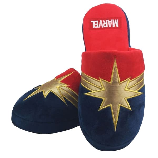 Captain Marvel Womens/Ladies Slippers