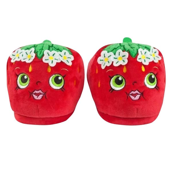 Shopkins Childrens/Kids Novelty Strawberry Slippers