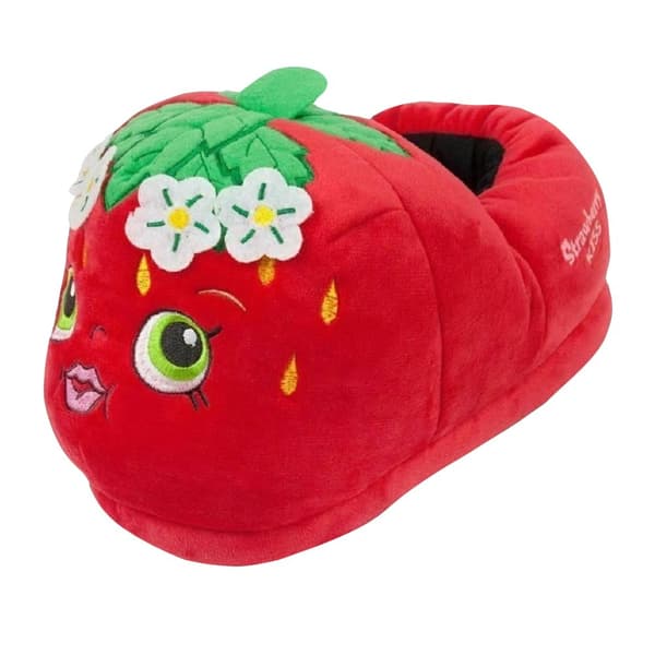 Shopkins Childrens/Kids Novelty Strawberry Slippers