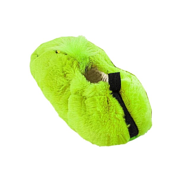 The Grinch Childrens/Kids Embroidered Face Fluffy Slippers