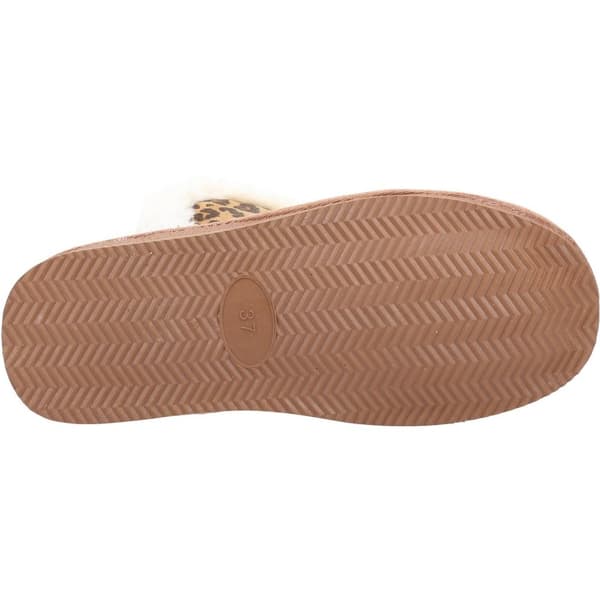 Hush Puppies Womens/Ladies Ashleigh Leopard Print Suede Slipper Boots