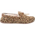 Miniatyrbild 3 av 5: Hush Puppies Kvinnor/Damer Allie Leopard Print mocka tofflor