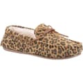 Miniatyrbild 1 av 5: Hush Puppies Kvinnor/Damer Allie Leopard Print mocka tofflor