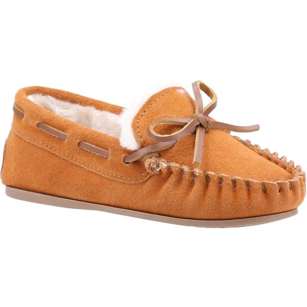 Hush Puppies Childrens/Kids Addison Suede Slippers