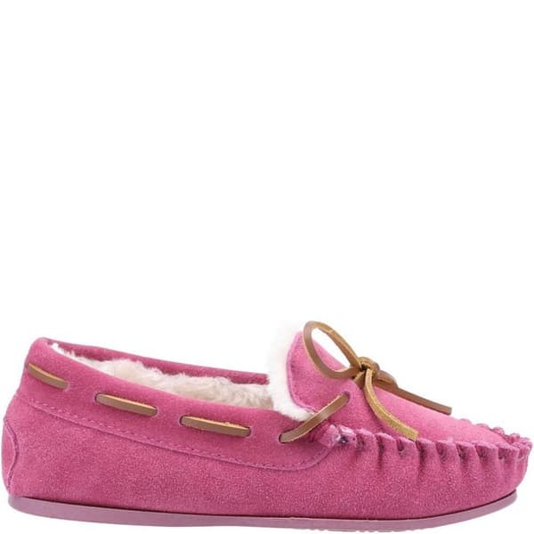 Hush Puppies Childrens/Kids Addison Suede Slippers