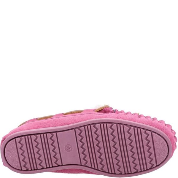 Hush Puppies Childrens/Kids Addison Suede Slippers