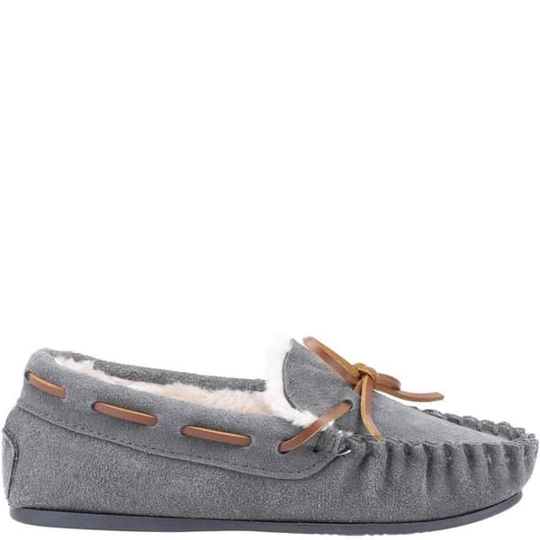 Hush Puppies Childrens/Kids Addison Suede Slippers