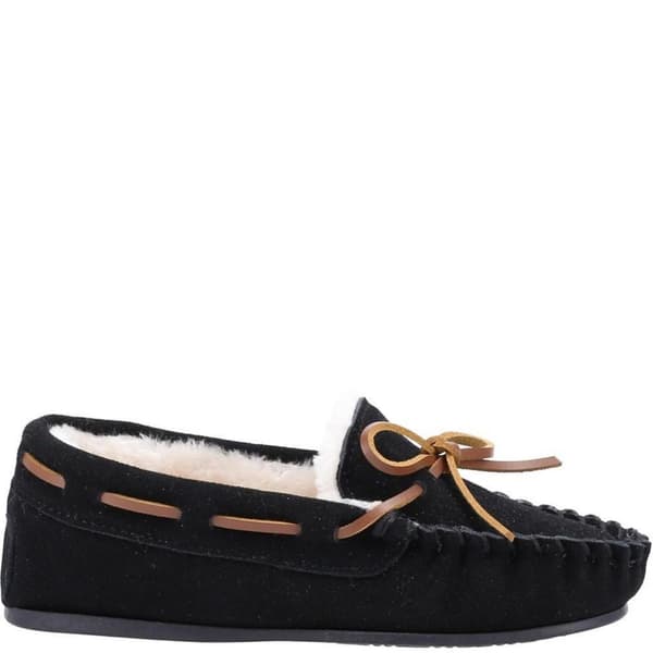 Hush Puppies Childrens/Kids Addison Suede Slippers