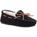 Miniatyrbilde 1 av 4: Hush Puppies Childrens/Kids Addison Suede Slippers