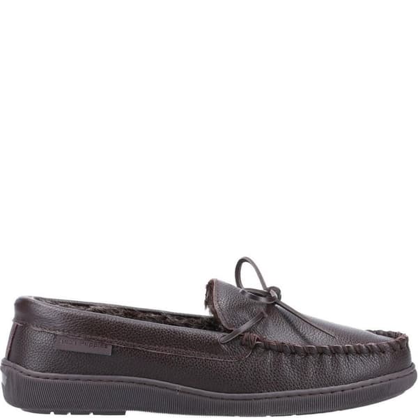Hush Puppies Mens Ace Leather Slippers