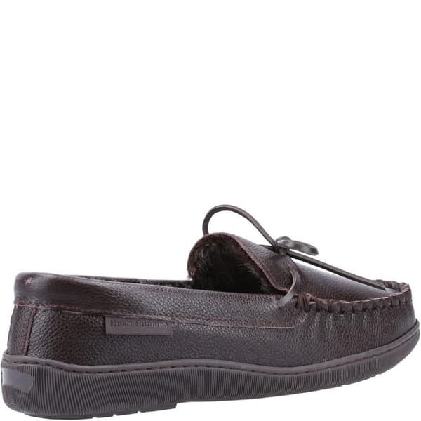 Hush Puppies Mens Ace Leather Slippers