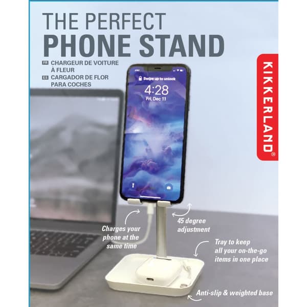 The Perfect Phone Stand, White
