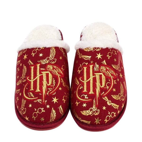 Harry Potter Girls Embroidered Slippers