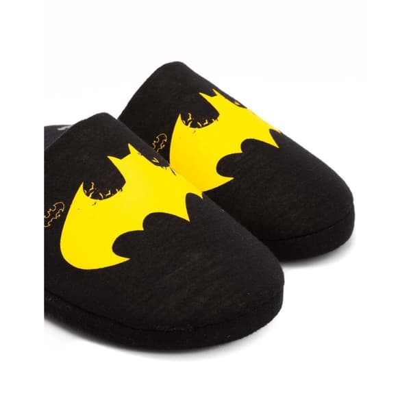 Batman Mens Distressed Logo Slippers