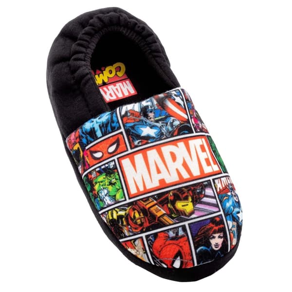 Marvel Avengers Boys Slippers Black 11 UK Child