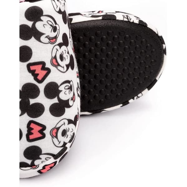 Mickey Mouse Tofflor med logotyp överallt för kvinnor och damer