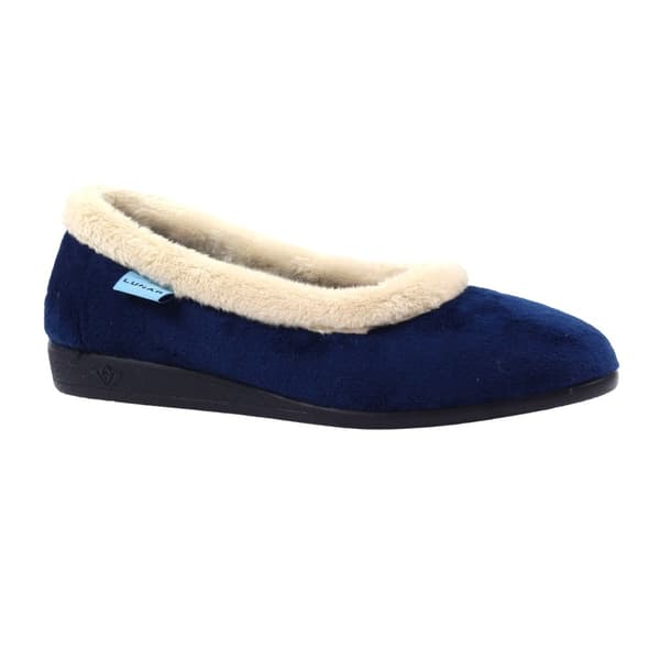 Lunar Womens/Ladies Mabel Slippers Blue 5 UK
