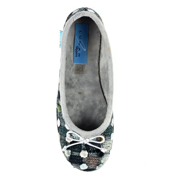 Lunar Womens/Ladies Magic Spotted Slippers