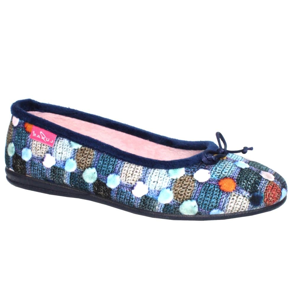 Lunar Kvinnor/Damer Magic Spotted Tofflor