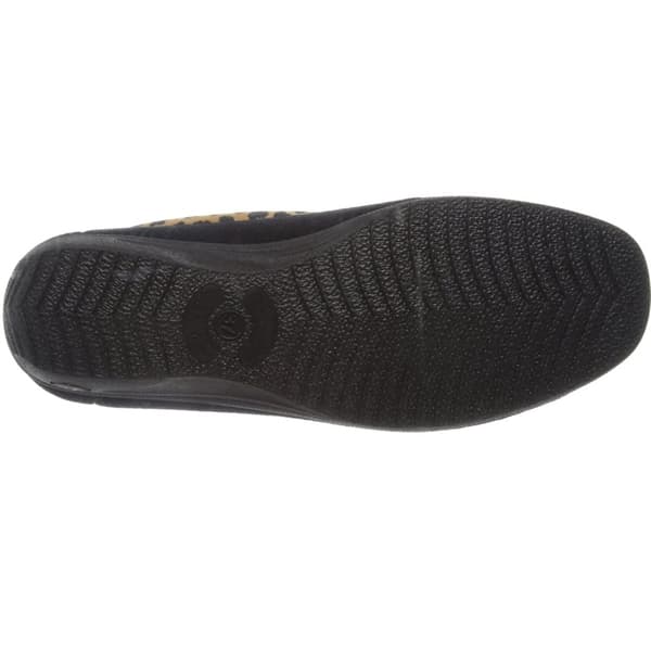 Lunar Kvinnor/Damer Paloma Leopard Print Tofflor